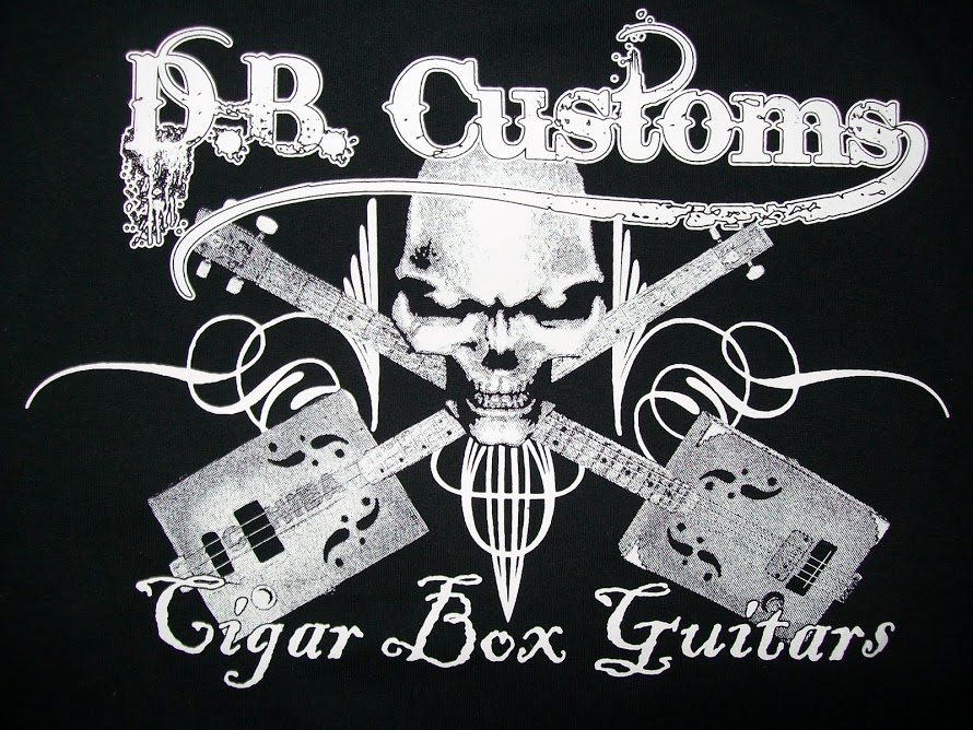 cigarbox guitar copyright logo Darren Brown